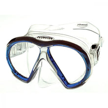 Load image into Gallery viewer, Image Of - Atomic Aquatics Sub Frame Masks - Atomic Clear w/ Blue
