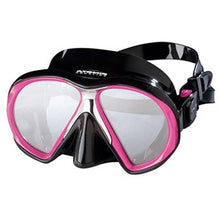 Load image into Gallery viewer, Image Of - Atomic Aquatics Sub Frame Masks - Atomic Black w/Pink
