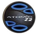 Image Of - Atomic Aquatics Color Kit - Z2 (Cover, Adj. Knob & Exhaust Deflector) Blue