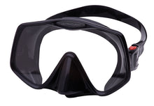 Load image into Gallery viewer, Image Of - Atomic Aquatics Frameless Mask - Atomic Black