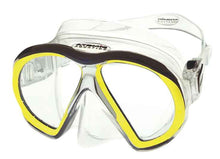 Load image into Gallery viewer, Image Of - Atomic Aquatics Sub Frame Masks - Atomic Clear w/ Yellow