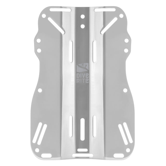 Image Of - Dive Rite Backplate - Stainless Steel XT