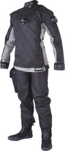 Load image into Gallery viewer, Image Of - DUI Yukon II Women's Drysuit - Black/ Grey