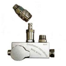Load image into Gallery viewer, OmniSwivel  Quick Disconnect Set w/Check Valve
