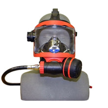 Load image into Gallery viewer, Image Of - OTS Guardian Full Face - Black skirt Red hardware - No Communications