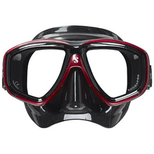 Load image into Gallery viewer, Image Of - Scubapro Flux Twin Mask - Red/Black