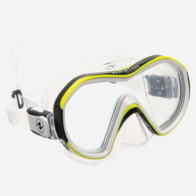 Load image into Gallery viewer, Image Of - Aqua Lung Reveal X1 Mask - Clear/Yellow
