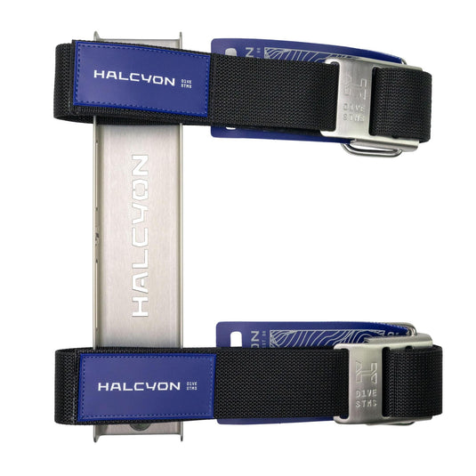 Halcyon STA (Single Tank Adapter), Stainless Steel w/ Straps NO Weight