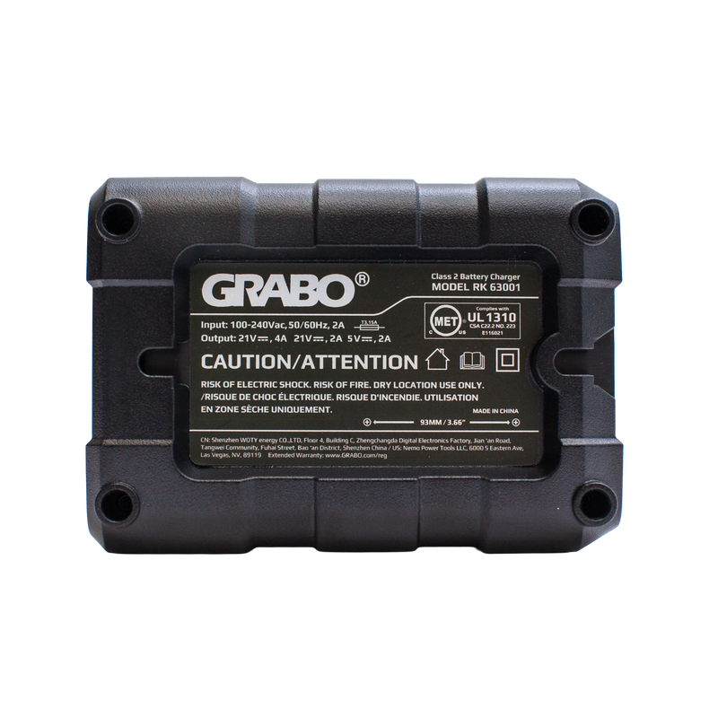 Load image into Gallery viewer, GRABO Pro Brushless 20V Battery Charger
