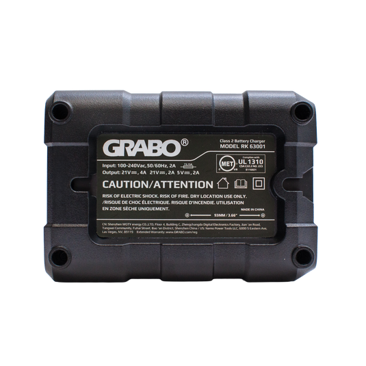 GRABO Pro Brushless 20V Battery Charger