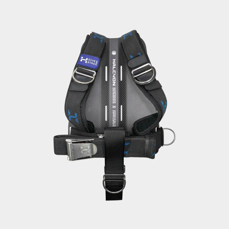 Load image into Gallery viewer, Halcyon Carbon Fiber Backplate w/ Cinch
