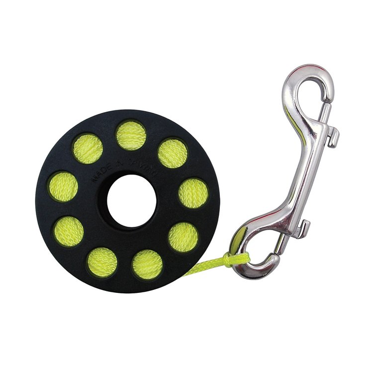 XS Scuba Finger Spool 60' with SS Clip