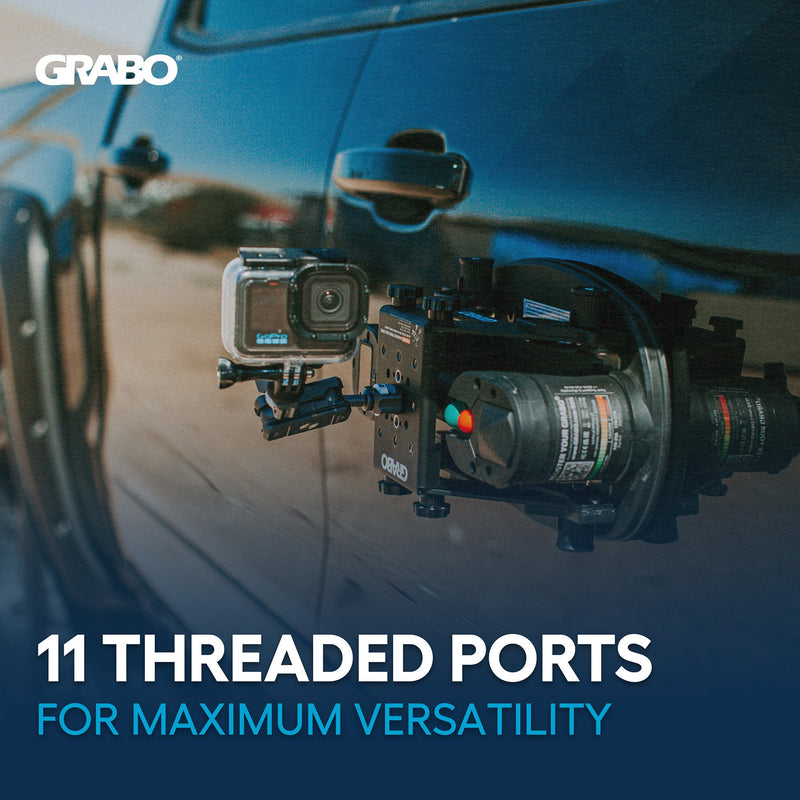 Load image into Gallery viewer, GRABO Attachment Plate with Threaded Mount

