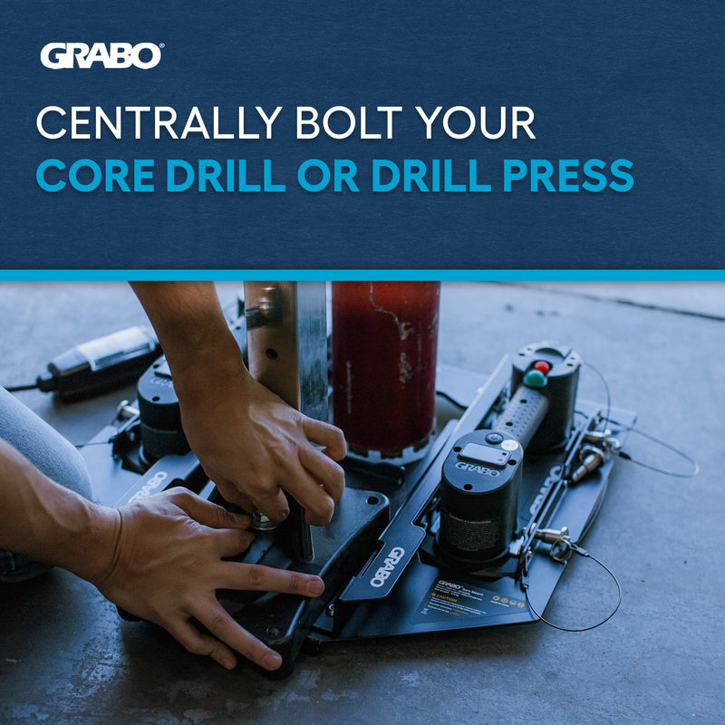 Load image into Gallery viewer, GRABO Bore Mount Core Drill Holder, Two-Cup
