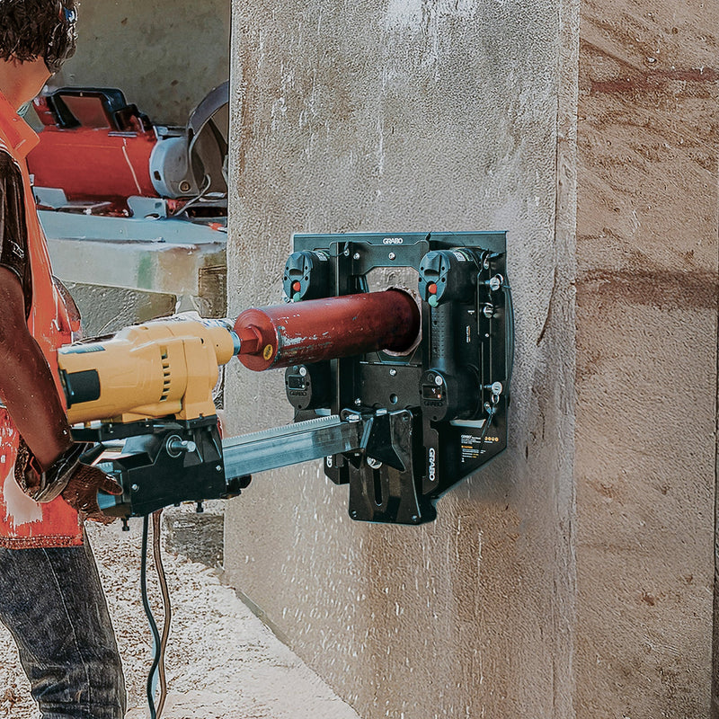 Load image into Gallery viewer, GRABO Bore Mount Core Drill Holder, Two-Cup
