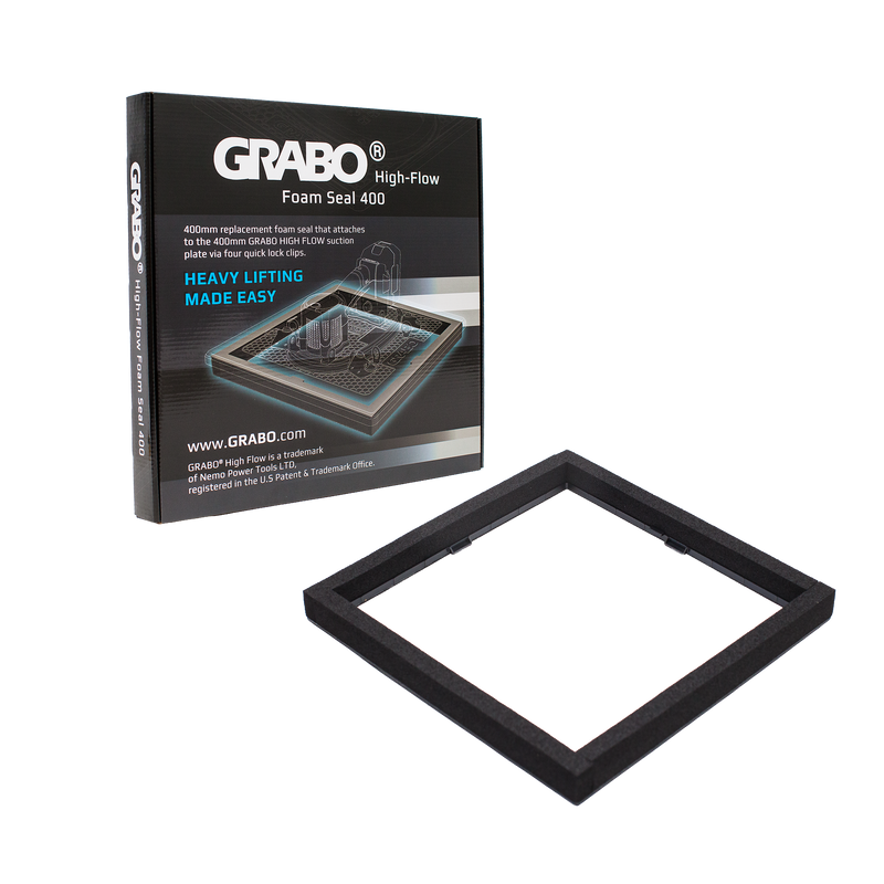 Load image into Gallery viewer, GRABO HighFlow Foam Seal 400, 16x16in Pad, Holds 242 lb
