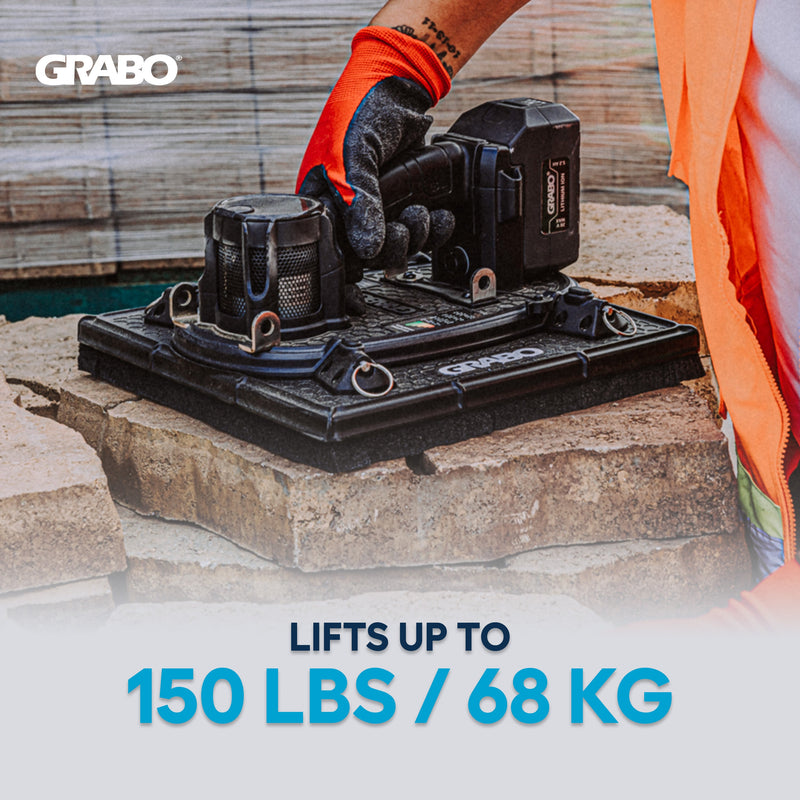 Load image into Gallery viewer, GRABO Smart Cut Foam Seal 300 for Textured Pavers, 150 lb
