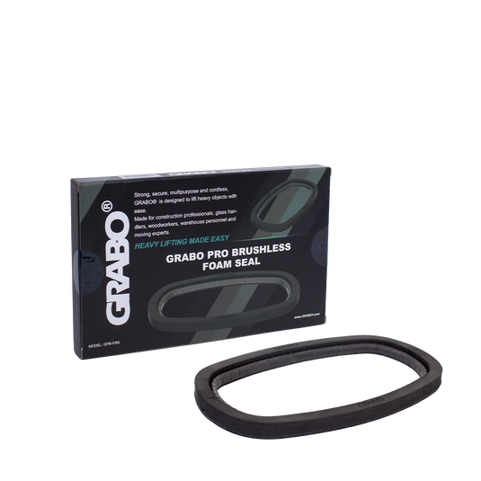 GRABO Pro Brushless Foam Rubber Seal for Textured Materials