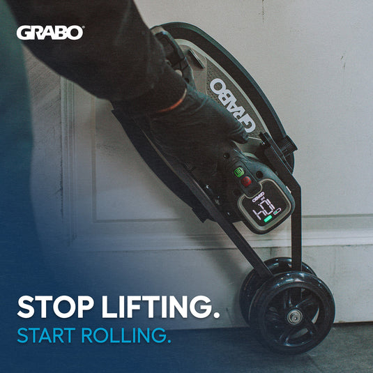 GRABO Roller Wheel Attachment for Slab and Panel Work