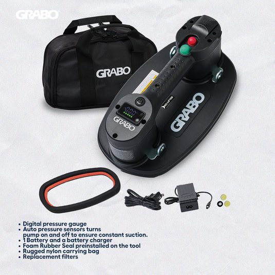 GRABO Pro Lifter 20 Cordless Vacuum Suction Gripster up to 375 lb