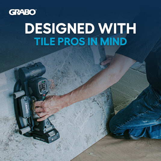 GRABO Tile Vibration Attachment for Thinset Setting