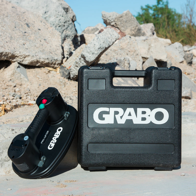 Load image into Gallery viewer, GRABO Pro Cordless Suction Gripster 375 lb Kit with Hardshell Case
