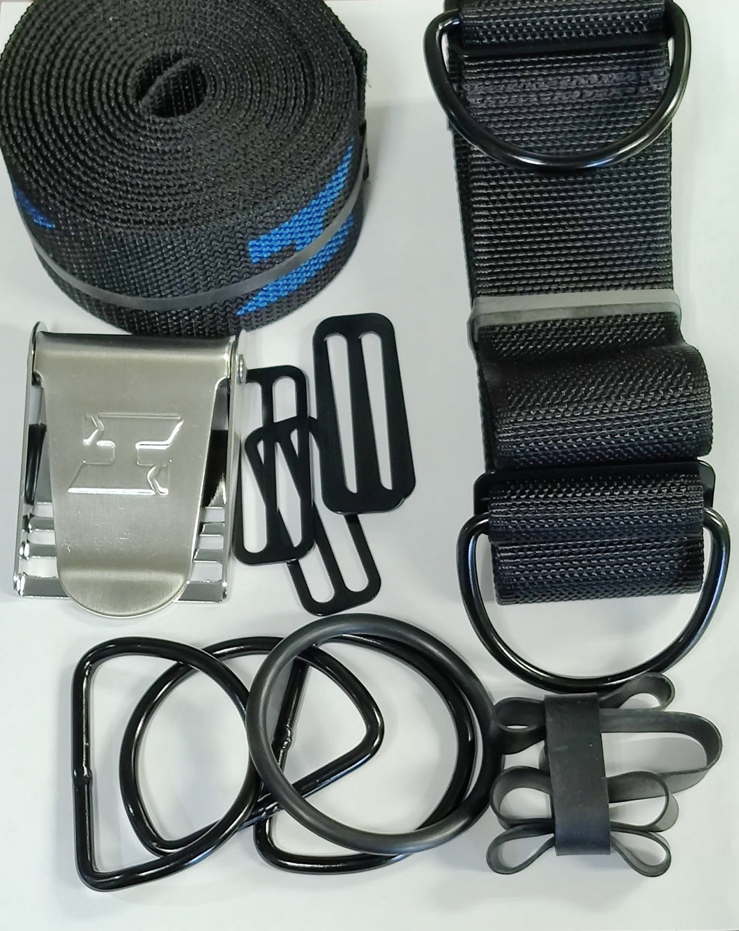 Halcyon Secure Harness Webbing Kit, w/ Aluminium Hardware