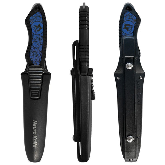 XS Scuba Neuro, 304SS, Clip Point-Black