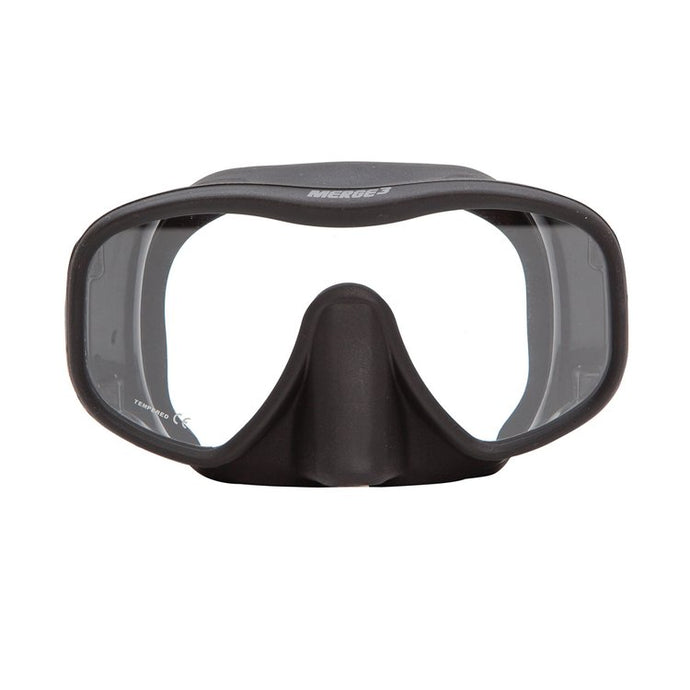 Photo of - XS Scuba Mask Merge 3 Black Silicone OPEN BOX - Scubadelphia DiveSeekers.com