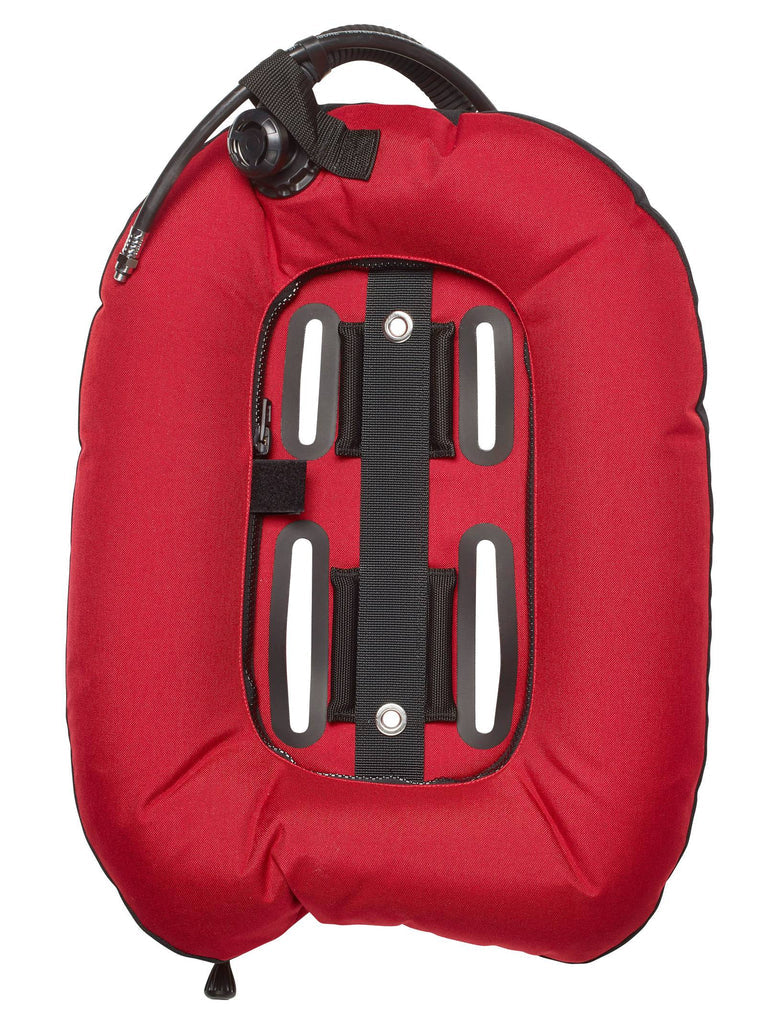 Load image into Gallery viewer, Photo of - OMS 32lb (~14.5 kg) Performance Mono Wing Rd/Bk - Scubadelphia DiveSeekers.com
