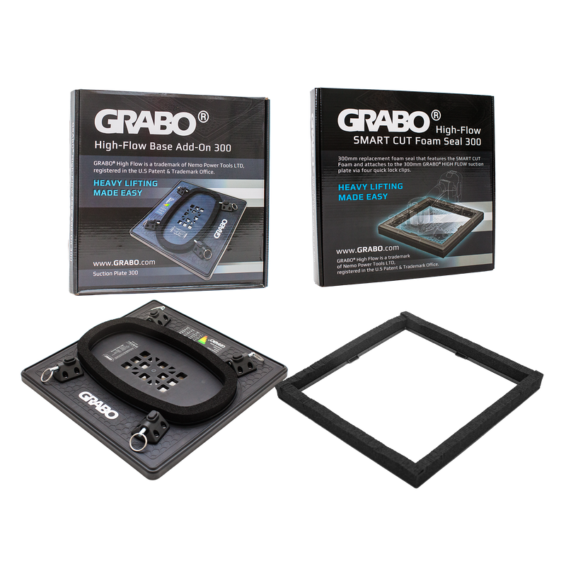 Load image into Gallery viewer, GRABO HighFlow Plate 300 and Smart Cut Seal Kit, 150 lb
