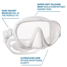 Load image into Gallery viewer, Scubapro Ghost Mask White
