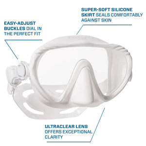 Scubapro Ghost Mask White