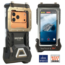 Load image into Gallery viewer, Divevolk Sea Touch 4 Max Plus Underwater Smart phone Housing-Black
