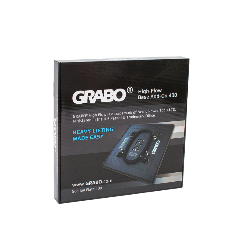 Load image into Gallery viewer, GRABO HighFlow Suction Plate 400, 16x16in, 242 lb
