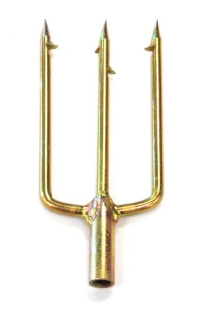 Photo of - Trident 3 Prong 6MM Cad Plated Tip - Scubadelphia DiveSeekers.com