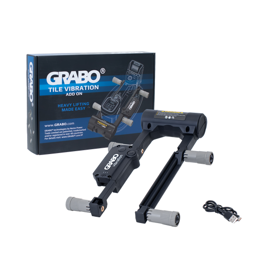 GRABO Tile Vibration Attachment for Thinset Setting
