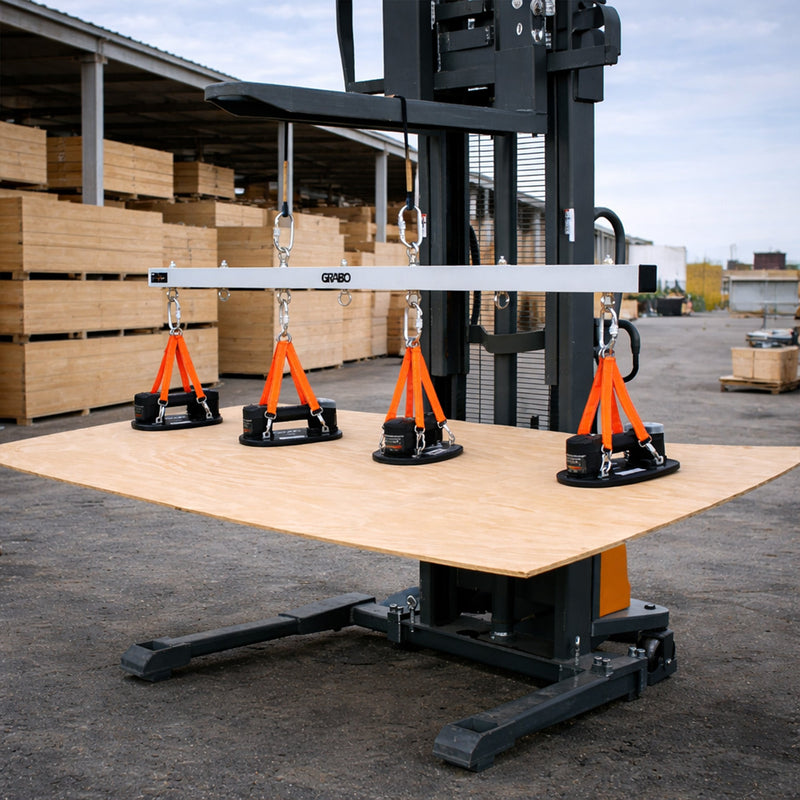 Load image into Gallery viewer, GRABO U-Hoist Crane Bar, Four-Cup
