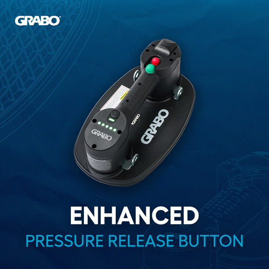 GRABO V2 Cordless Vacuum Suction Gripster, 1 Battery 1 Seal