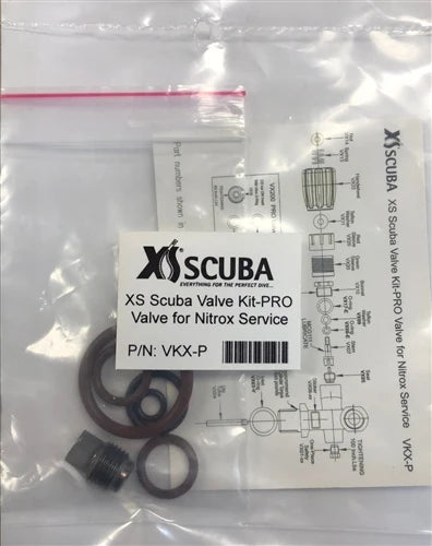 XS Scuba XS Scuba PRO Valve Service Kit