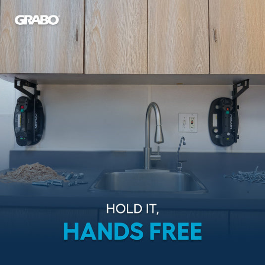 GRABO VersaMount Hands Free Wall and Shelf Mount