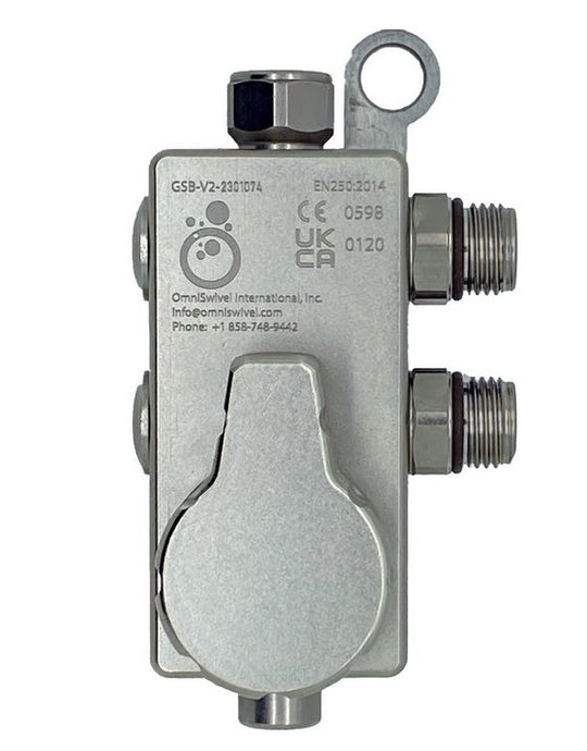 Photo of - Gas Switch Block Version 2 - Scubadelphia DiveSeekers.com