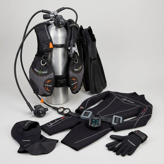 Non-student full scuba equipment rental package