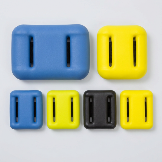 Coated scuba diving belt weights for rental