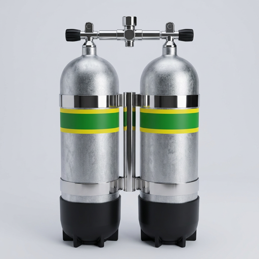Double scuba tanks for nitrox rental