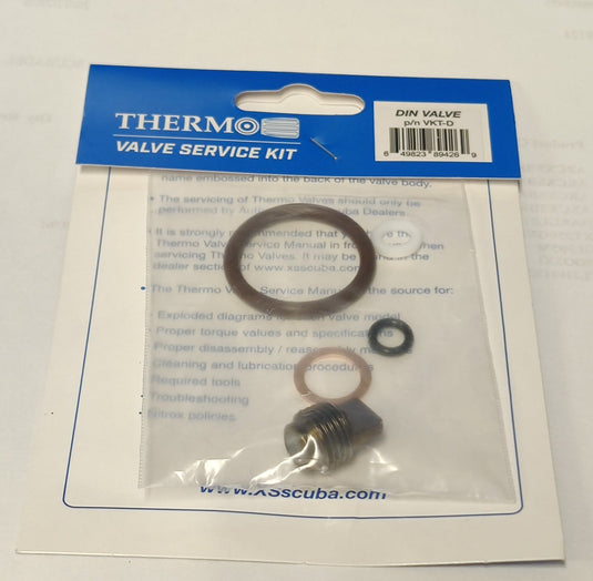 XS Scuba Thermo DIN Valve Service Kit