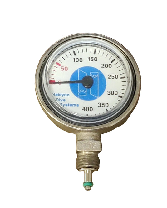 Halcyon Submersible pressure gauge for Stage, 0-400 bar, No Hose