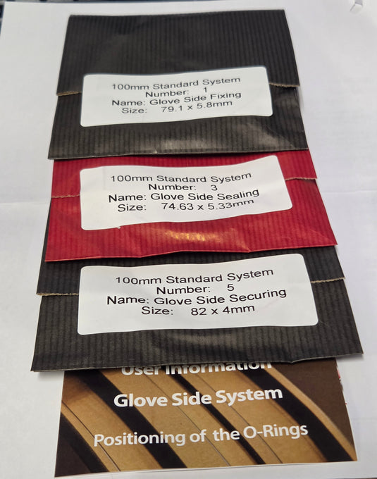 KUBI Dry Glove Side Oring Set