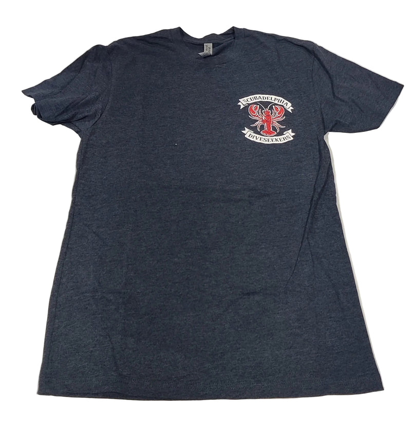 Load image into Gallery viewer, Scubadelphia T Shirts Grey 2026

