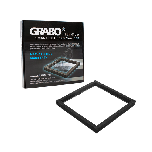 GRABO Smart Cut Foam Seal 300 for Textured Pavers, 150 lb